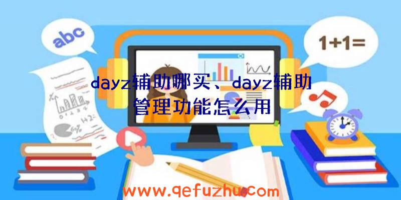 dayz辅助哪买、dayz辅助管理功能怎么用