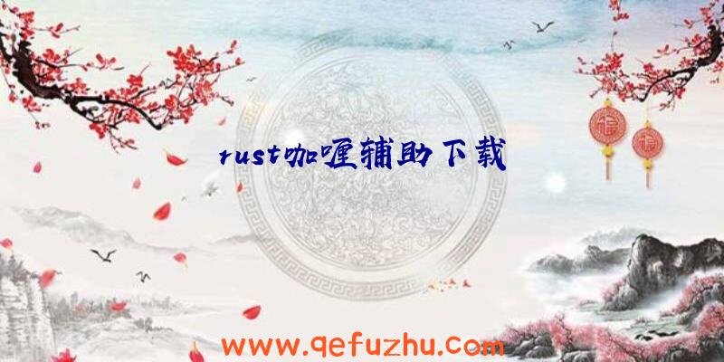 rust咖喱辅助下载