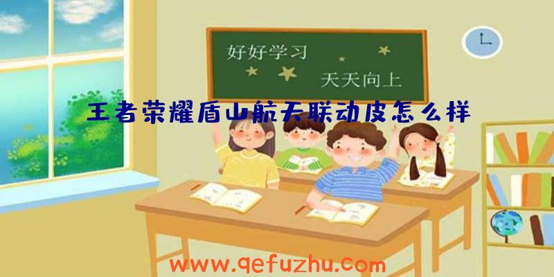 王者荣耀盾山航天联动皮怎么样