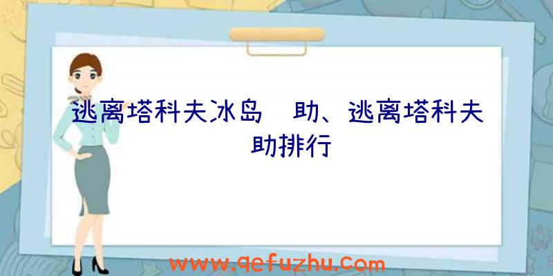 逃离塔科夫冰岛辅助、逃离塔科夫辅助排行