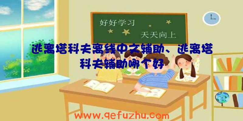 逃离塔科夫离线中文辅助、逃离塔科夫辅助哪个好